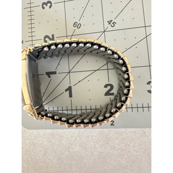 Elgin Shockmaster 60 manual vintage 10kt rolled gold plated tank wrist watch - Picture 12 of 12